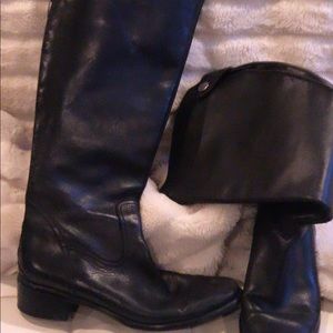 Franco Sarto all leather riding boots